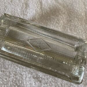 Vintage EW co. Pen rest Paperweight + card holder